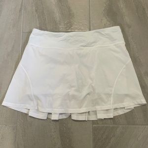 Lululemon White Skort/Skirt